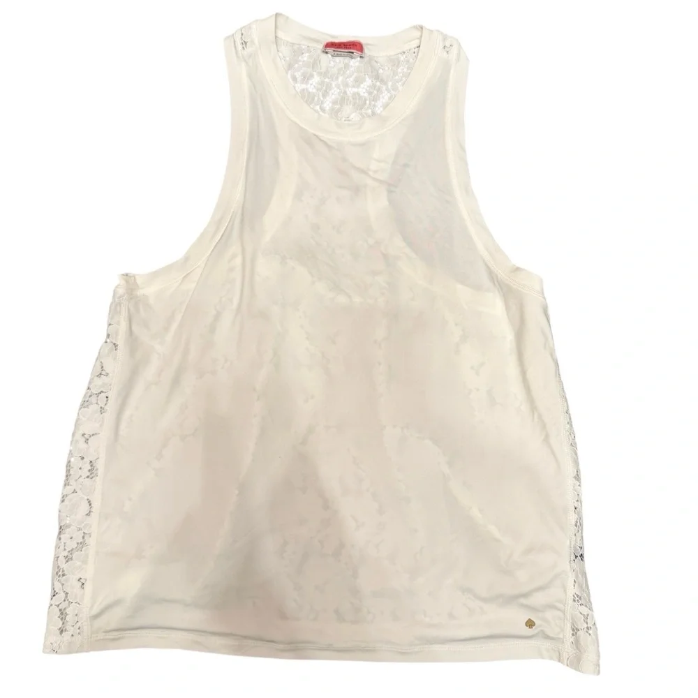 Kate Spade White Lace Skort & Tank Set Size Small Tennis Flirty Sporty Preppy